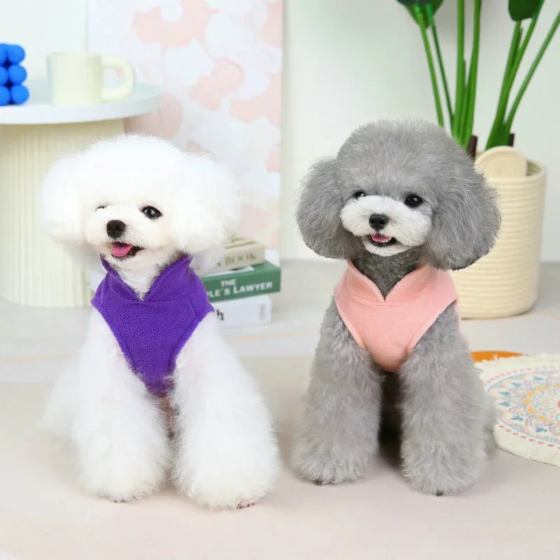 Autumn Winter Pet Dogs Clothes Fleece