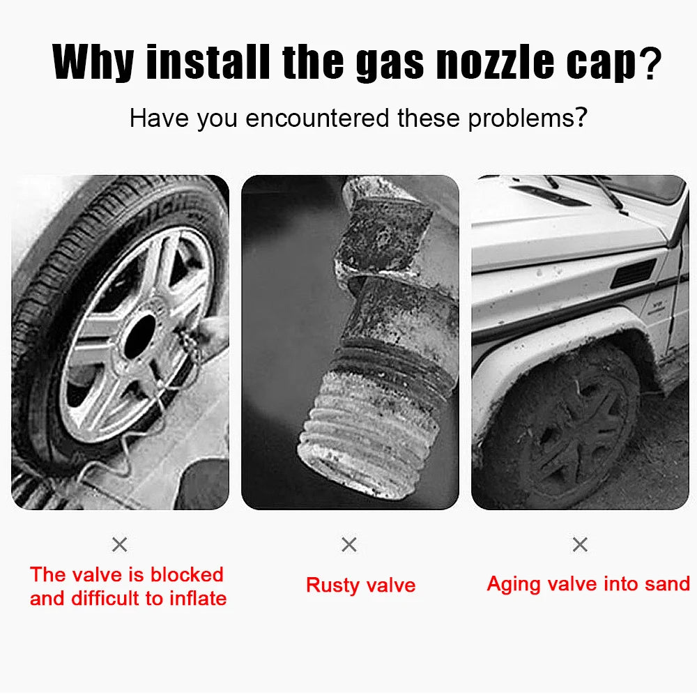 One Finger Salute Tyre Valve Caps