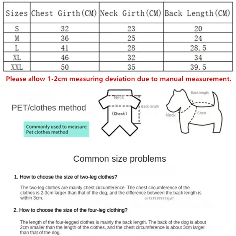Autumn Winter Pet Dogs Clothes Fleece