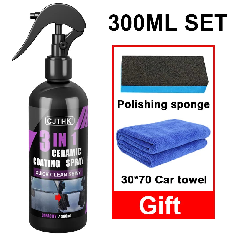 3 In 1 Car Ceramic Nano Coating Liquid
