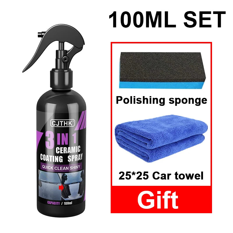 3 In 1 Car Ceramic Nano Coating Liquid